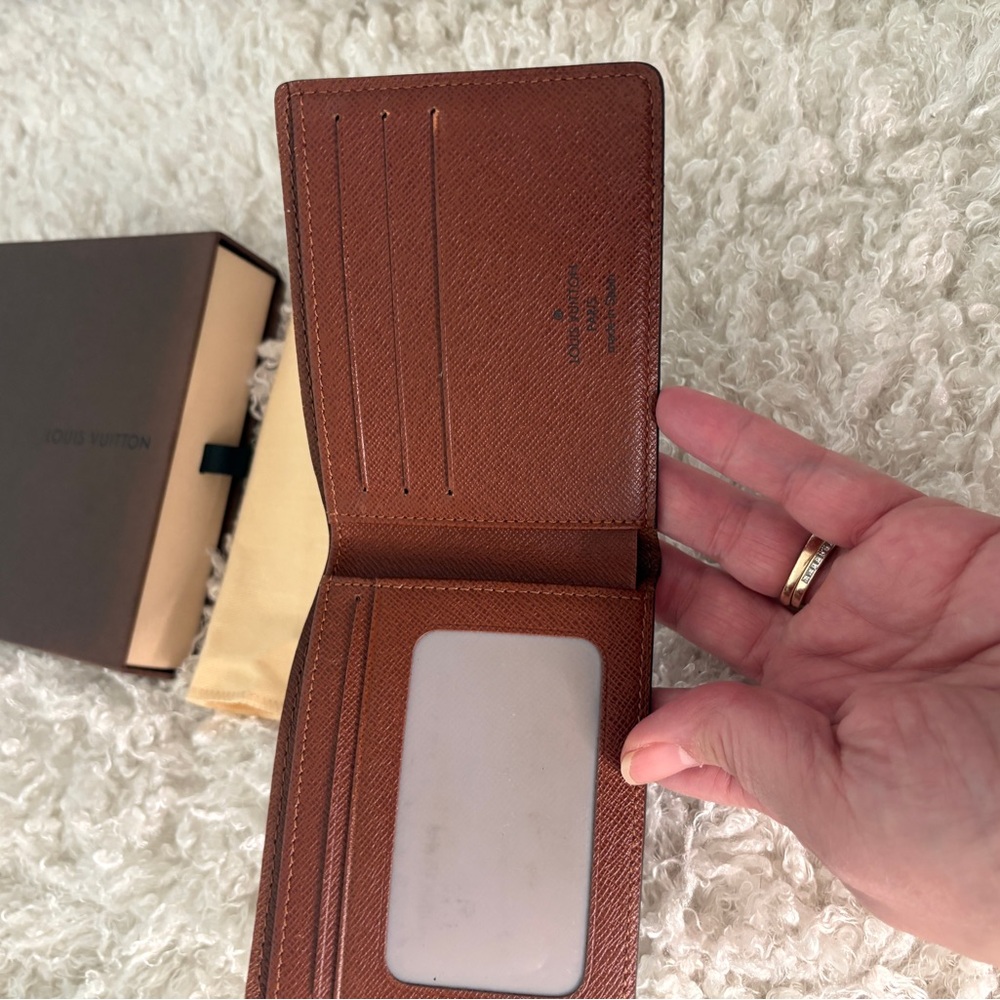 Louis Vuitton Brown Monogram Wallet - Picture 6 of 12